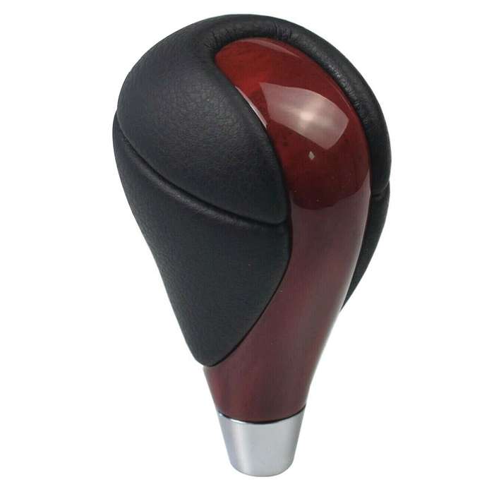 Red Leather Automatic Transmission Gear Shift Knob Compatible Lexus Es Is Rx