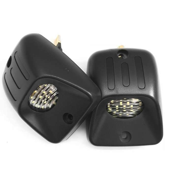 Red White LED Car License Plate Light Auto Tail Number Plate Lamps Assembly for 1995-2004