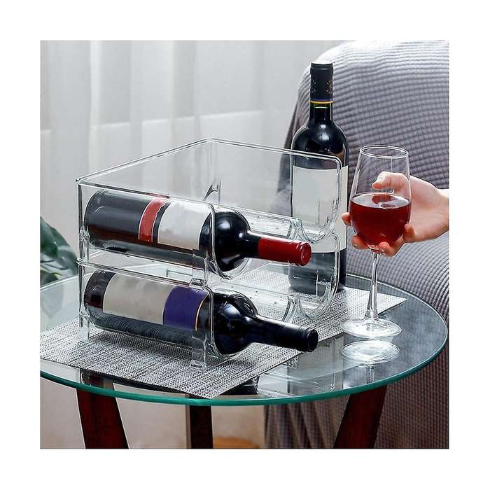 Red Wine Storage Rack Wine Display Rack Shelf Beverage Storage Rack Kitchen Table Storage Rack