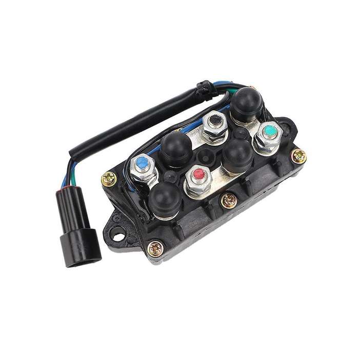 Relay Assembly for Outboard Power Trim Tilt Relit Engine (2 & 4 Strokes Marine Motor 25 250 ) 61a-81