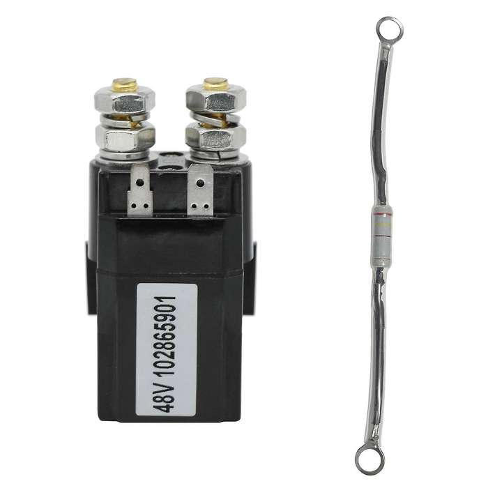 Relay Resistance for Club Car Golf Cart 48 Volt Solenoid & Precedent 102865901 1014947