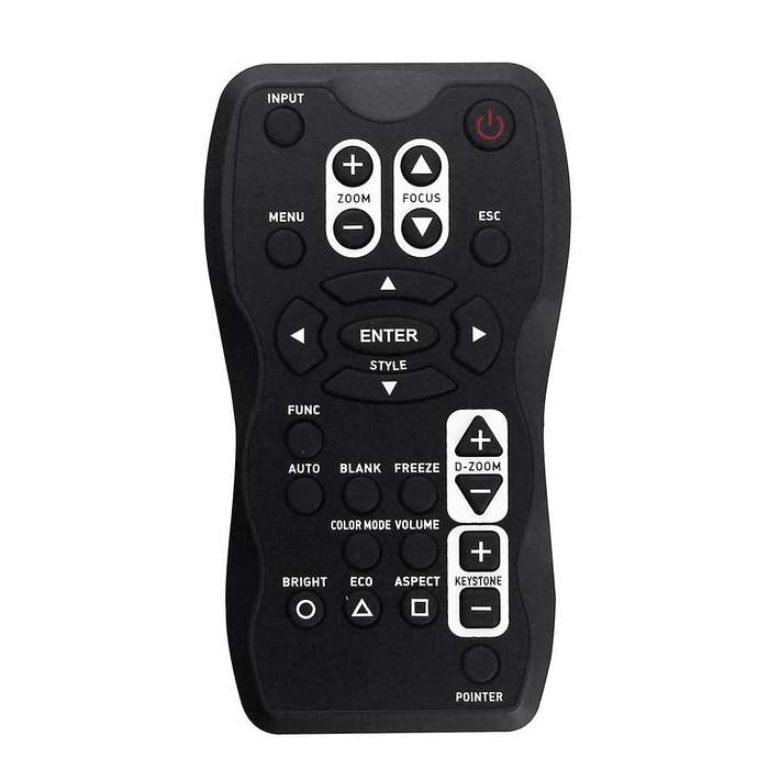 Replace YT-100 Projector Remote Control for XJ-A130, XJ-A135, XJ-A140, XJ-A145, XJ-A150, XJ-A155, X