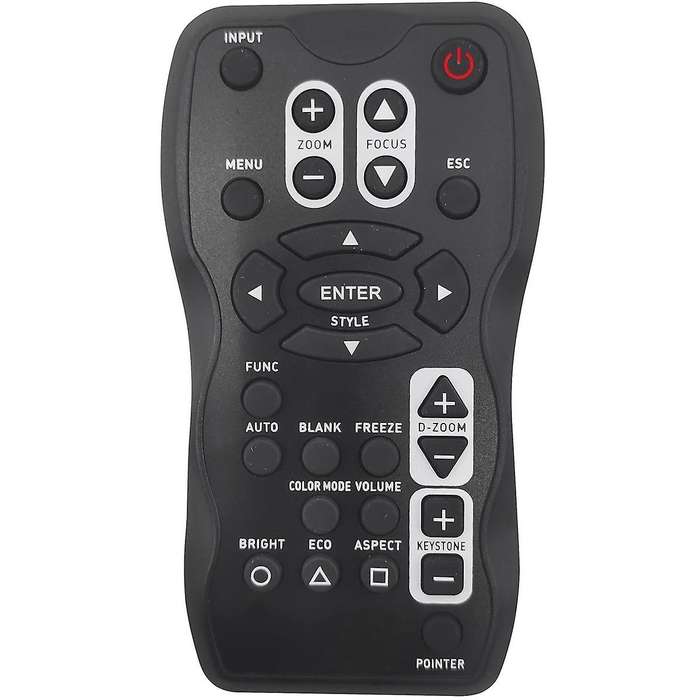 Replace YT-100 Projector Remote Control for XJ-A130, XJ-A135, XJ-A140, XJ-A145, XJ-A150, XJ-A155, X