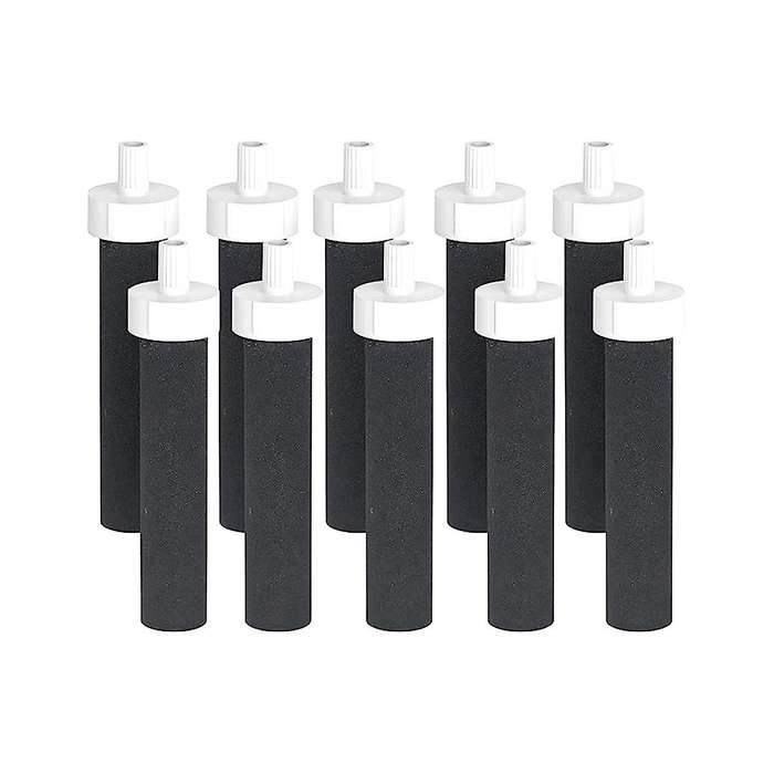 Replacement Activated Carbon Water Bottles Filters for Bb06, Hard Edge, Sport Bottles Filters, 10 C