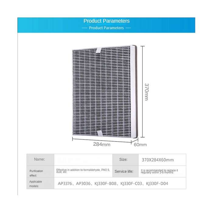 Replacement Air Purifier Composite Filter Fy2426 for Ac2880 Ac2890 Ac2886 Ac2888 Ac2891 Ac2878 Ac28