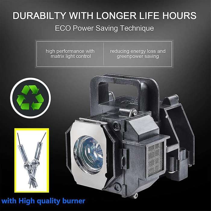 Replacement Bulb for Home Theater 8350 ELPLP49 V13H010L49 Replacement Bulb for H373A Projector, with