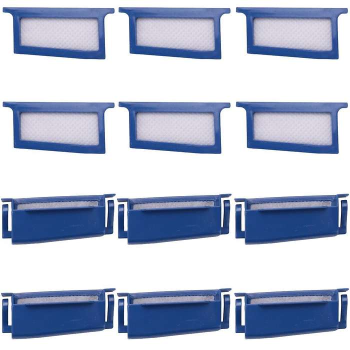 Replacement CPAP Filters for 6 Reusable Filter Slot + 6 Disposable Ultra-Fine Filters