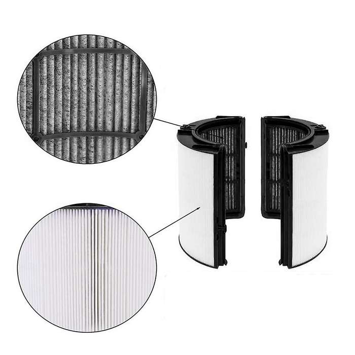 Replacement HEPA Filter for TP06 HP06 PH01 PH02 Purifier True HEPA Filter Set Part 970341-01 965432