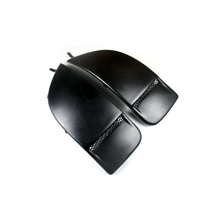 Resin Black Car Fog Light Bumper Bezel Cover Caps for 2004-2005