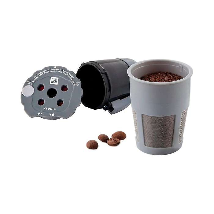 Reusable Coffee Capsule Filter for K-cups Refillable Coffees Accessories Heat Resistant Mesh Strain