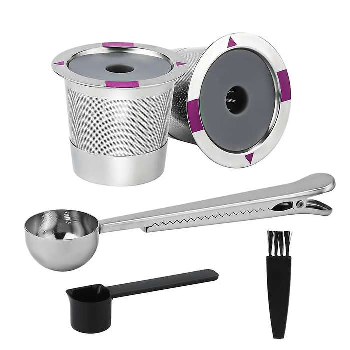 Reusable K Cups Coffee Filter Stainless Steel Reusable K Cups Coffee Pod Filters for 1.0, 2.0