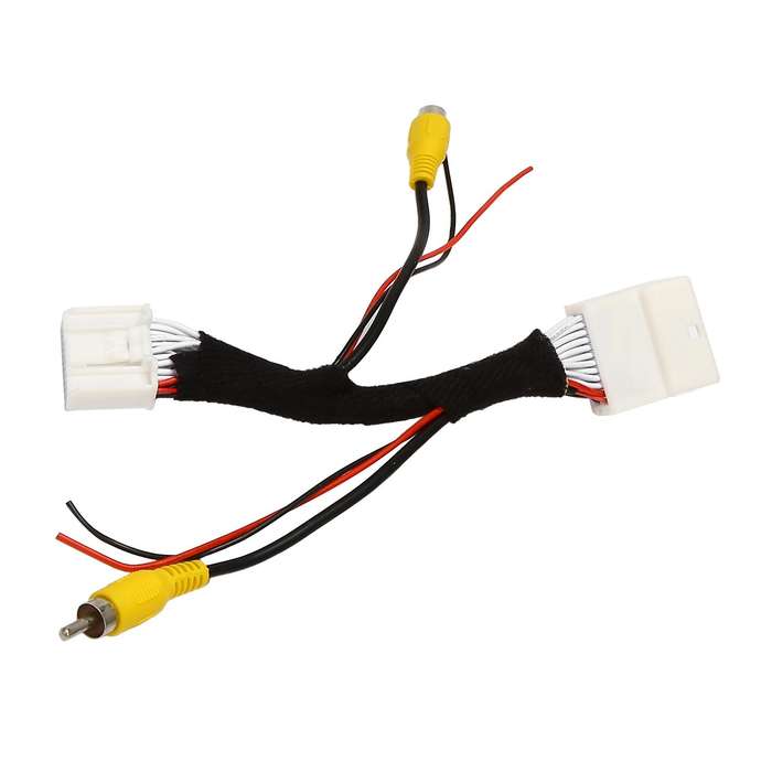 Reverse Backup Camera Car Radio Stereo T-Harness for Rear View Camera Adapter Cable for 2014-2016