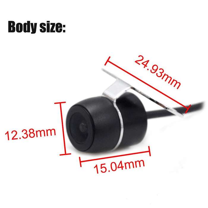Reverse Backup Camera,170 Degree Wide View Angle 2-In-1 Universal Car Rear View Camera,Auto Parking