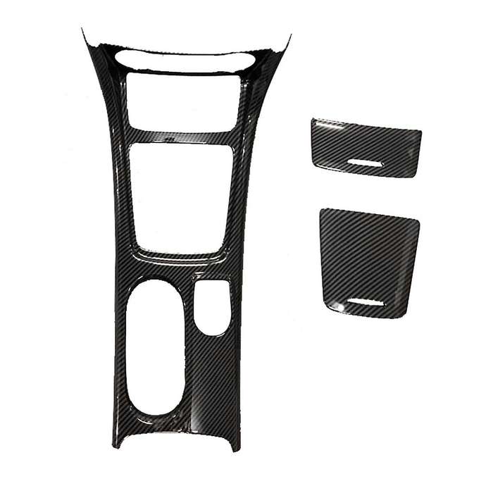 Rhd Car Console Gear Shift Water Cup Holder Storage Panel Trim Cover for W176 Cla C117 Gla X156 2013