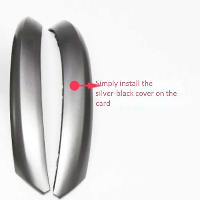 Right Black Door Car Inner Handle Interior Door Panel Pull Trim Cover Bracket for X5 E53