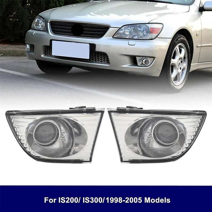 Right Car Lights for Alteza for IS200 IS300 98-05 Car Bumper Reflector Lamp Front Grille Driving Fog
