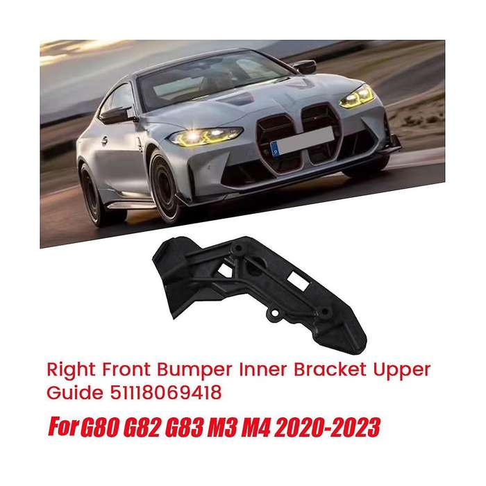 Right Front Bumper Bracket Upper Guide 51118069418 for G80 G82 G83 M3 2020-2023 Car Bar Inner Suppor