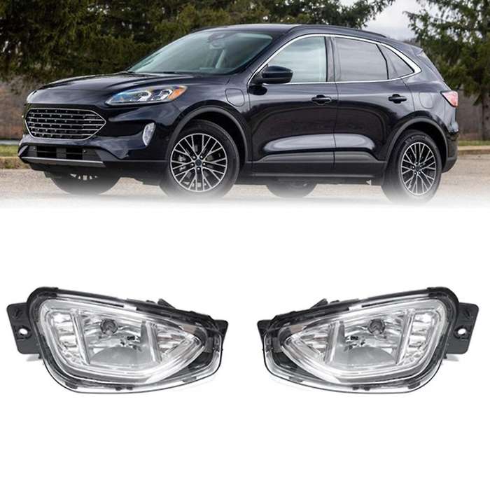 Right Front Bumper Fog Light Lamp Assembly for Escape 2021 2022 2023 Car Driving Lamp Foglight W/hal