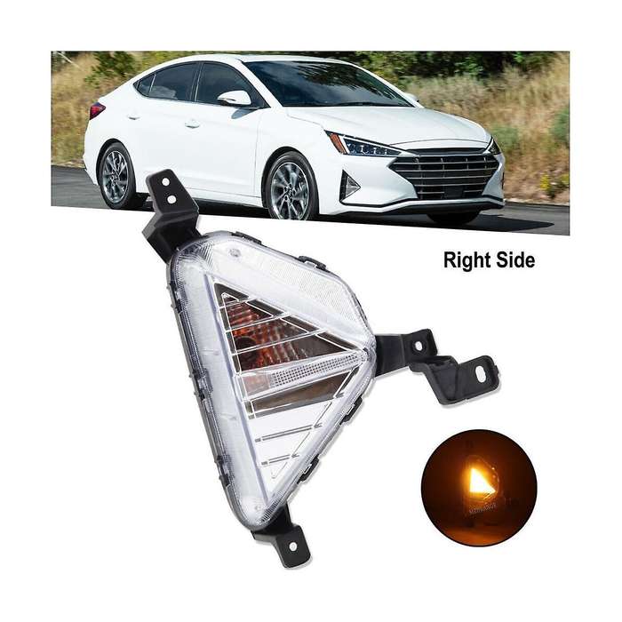 Right Front Bumper Fog Light Turn Signal Lamp Headlight for Sedan 2019-2020 92301-f2510 92302-f2510