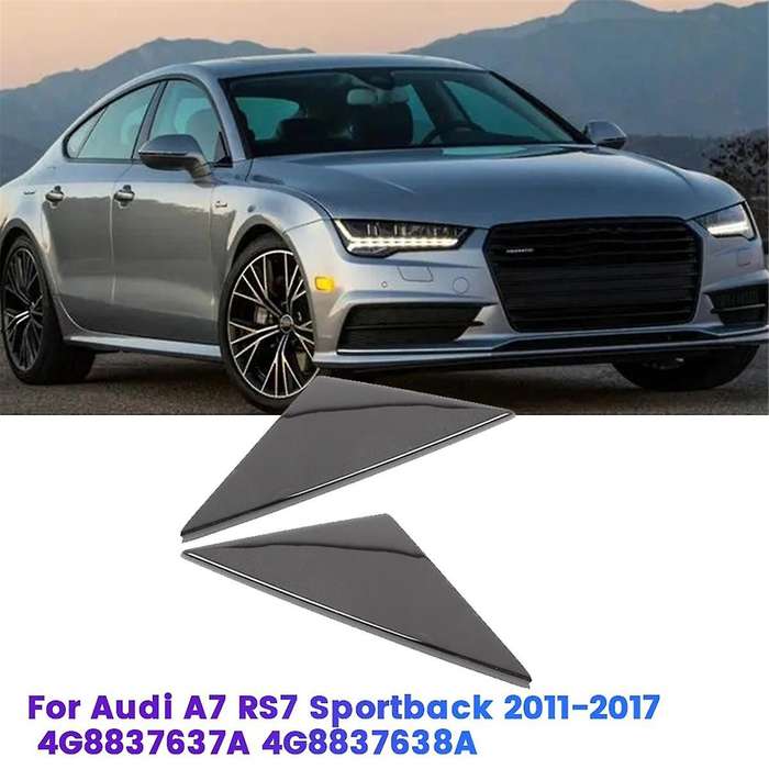 Right Front Door Mirror Corner Trim Cover 4G8837638A for A7 RS7 Sportback 2011-2017 Rearview Mirror