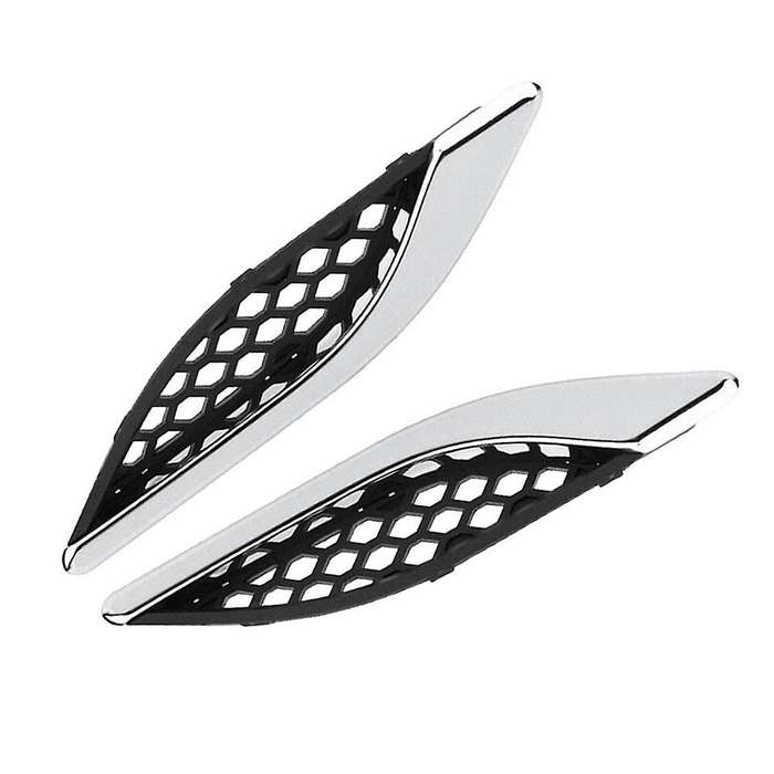 Right Front Exhaust Air Vents Wing Trim Cover 670029939 for 2014-2020 Car Air Outlet Chrome Strip