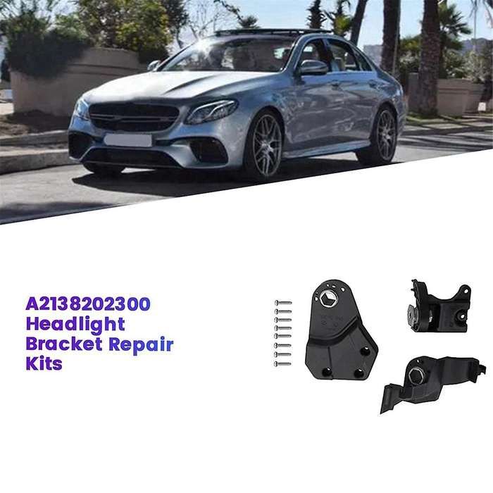 Right Front Headlight Bracket Repair Kit A2138202200 for E W213 W238 16-20 Light Holder Fixed Screw