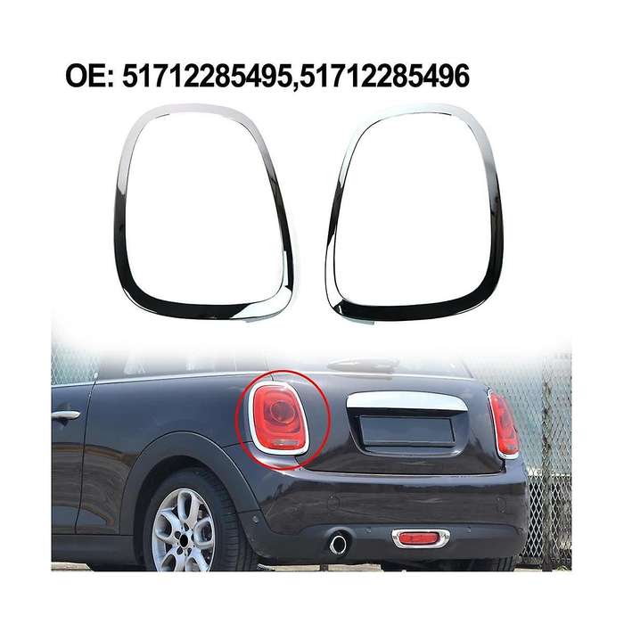 Right Headlight & Rear Light Trim for Mini F55 F56 F57 2013-2017 51712285496 63218495332