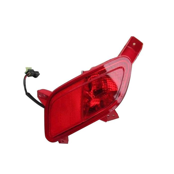 Right Rear Bumper Light Reflector Brake Stop Fog Tail Warning Signal Lamp for 2012-2017