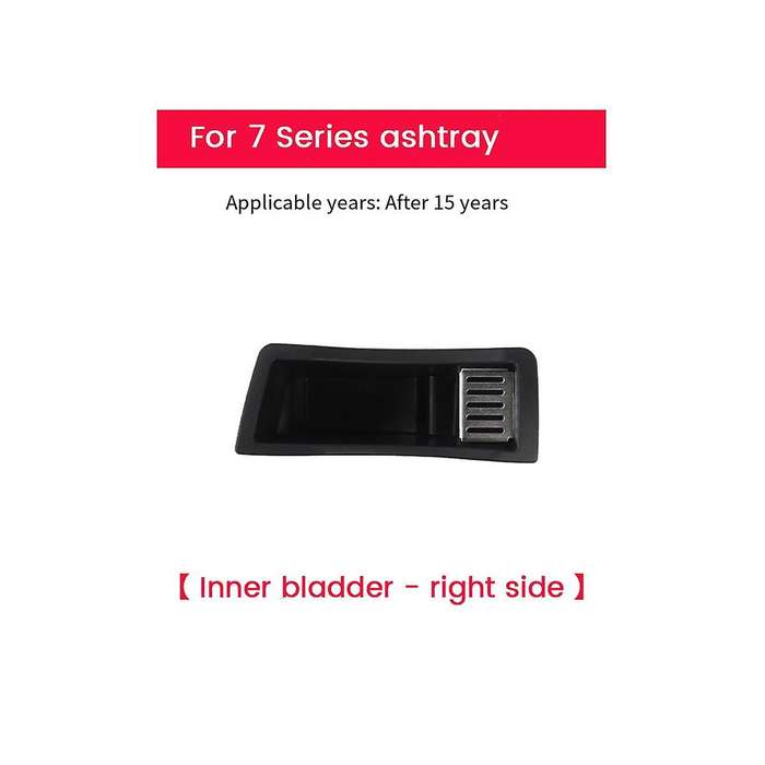 Right Rear Door Ashtray Case+Inner Liner 51427398886 51427457544 for 7 Series G11 G12 16-22 745EX 7