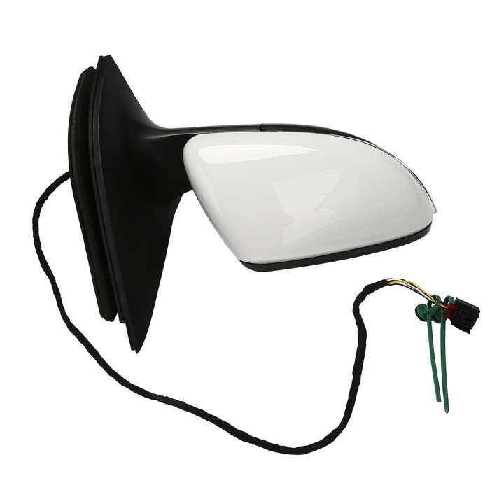 Right Side Door Rear View Mirror Assembly RH 6 Wires for Golf MK6 2009-2012 with Electric Adjustment