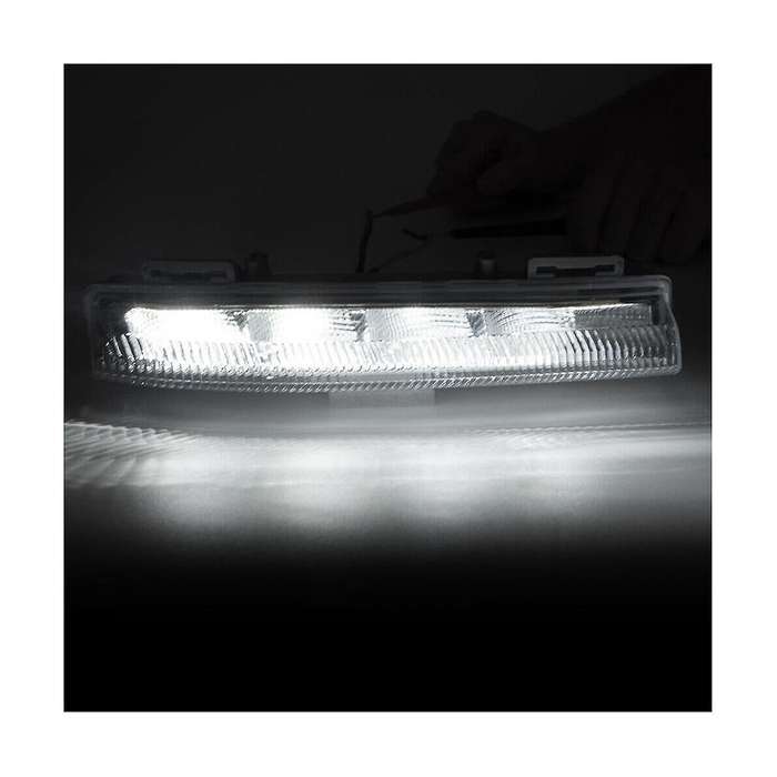 Right Side Front Drl Daytime Running Lights Fog Light Lamp for - W204 W212 C250 C280 C350 E350 2007