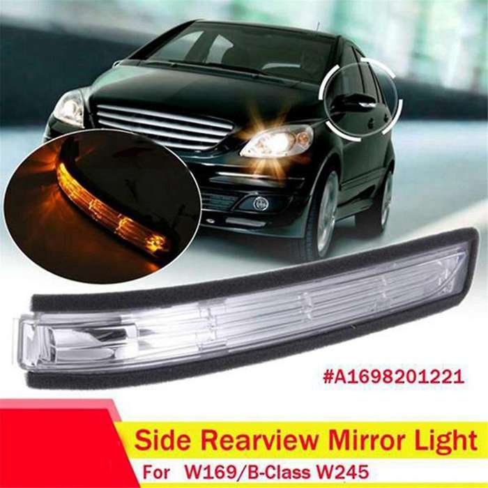 Right Side LED Rearview Mirror Light A1698201221 for -Class W169 W245 07-11 Turn Signal Indicator Li