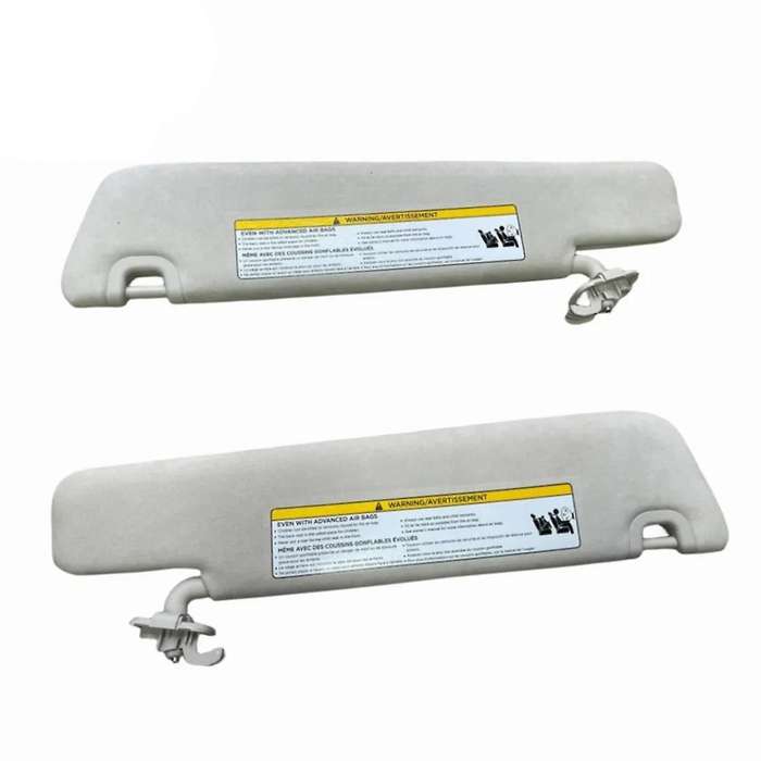 Right Side Sunshade with Mirror Sun Visor 103258200D for Model S Y 2012-2021 Shade Sunvisor 10325820