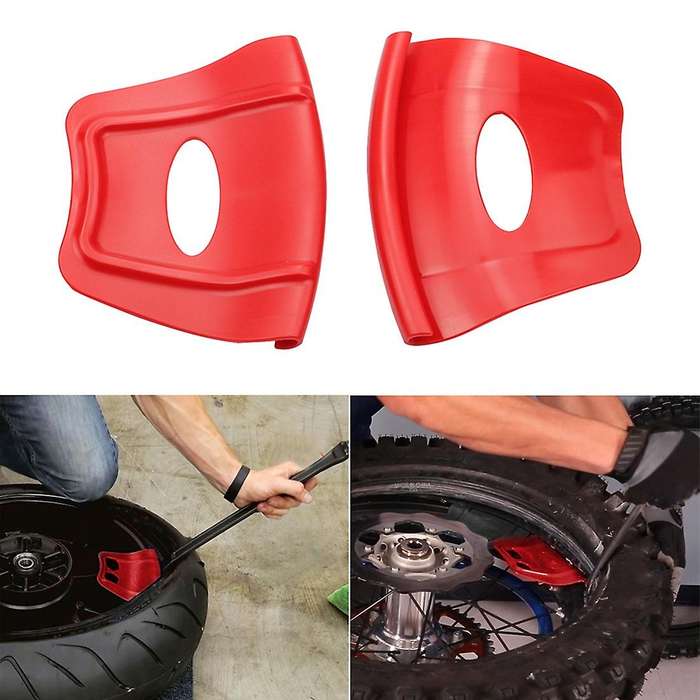 Rim Protectors Rim Shields Guards, and Tire Tool for ATV Quad Motorcycle Tyre Tire Installation