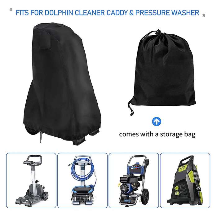 Robotic Pool Cleaner Cover Fit for Dolphin Pool Cleaner Robot, Waterproof Pool Robot Cleaner Cover
