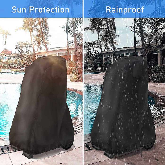 Robotic Pool Cleaner Cover Fit for Dolphin Pool Cleaner Robot, Waterproof Pool Robot Cleaner Cover