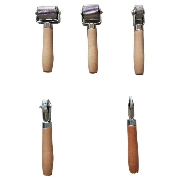 Roller, Roller Tool Car Roller Seam Roller Tire Repair Film Compaction Roller(5PCS)