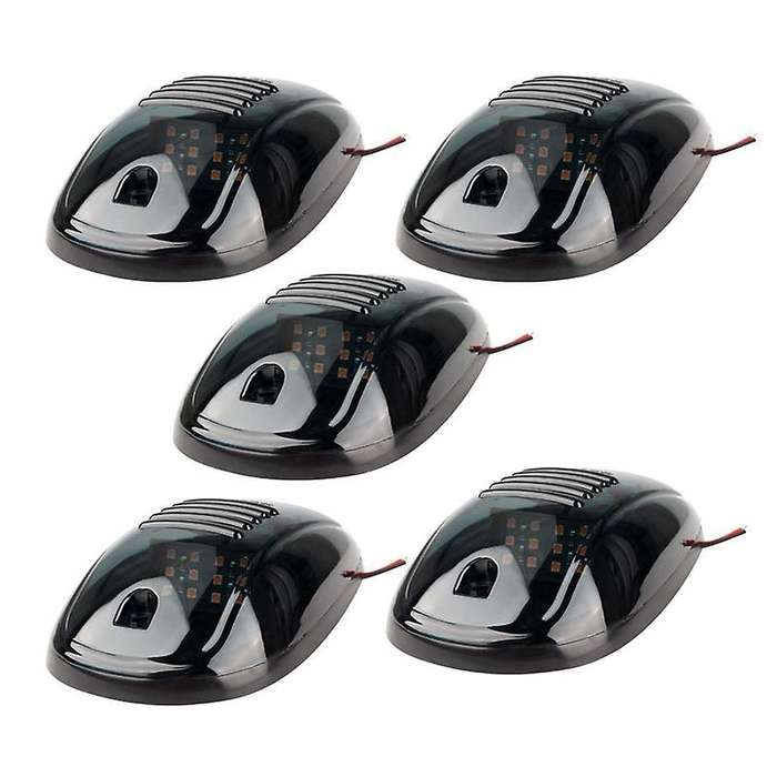 Roof Cab Marker Running Light Covers Top Light 12 LED for 2003-10 Ram 1500 2500 3500 2011-2018 Amber