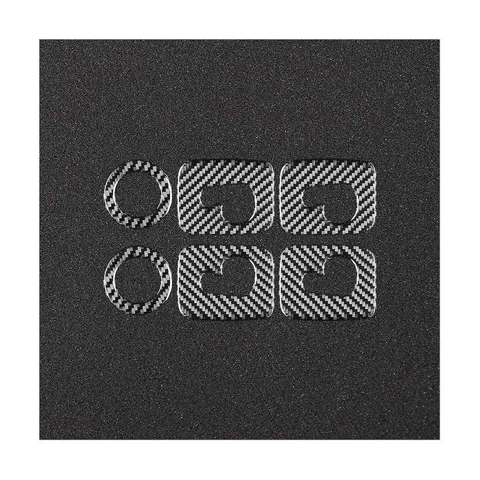 Roof Hook Panel Cover Trim Frame Sticker Decoration Carbon Fiber for Q5 2018-2023 Interior Accessor