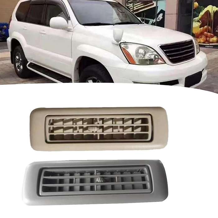Roof Rear Grille 62985-60010-A0 for Prado GX470 2002-2009 Beige Side Air Outlet Nozzle 06298560010