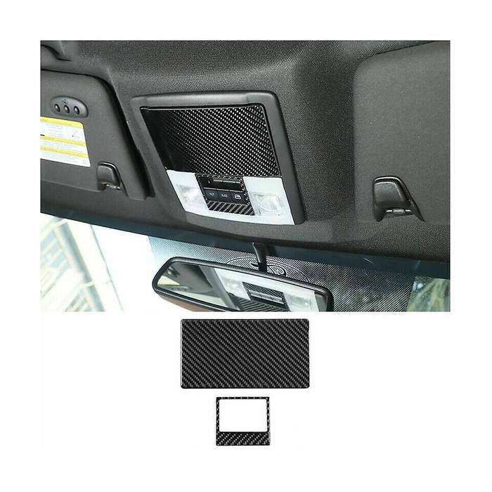 Roof Reading Light Lamp Cover Trim Decoration Stickers for 2009-2014 Interior Accessories - Soft Ca
