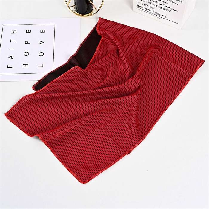 Rose Cold-Feeling Sports Towel, Quick-Drying, Outdoor Cooling, Cold Towel, Fitness and Running Sweat