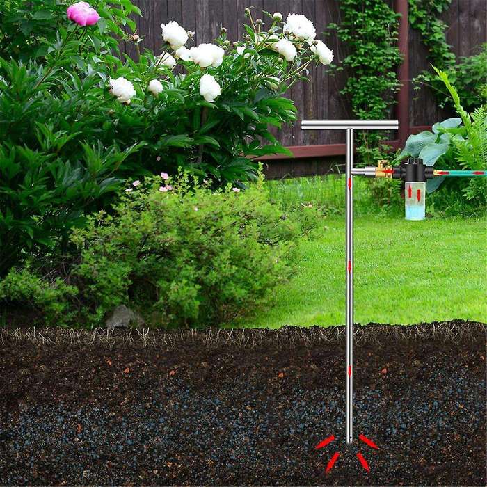 Root Feeder Deep Root Watering Tool with Dispenser Tree Watering Spike Watering Wand Irrigation Syst