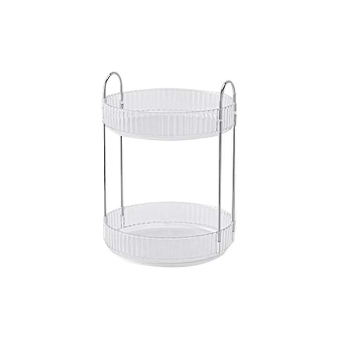Rotating for Vanity Make Up Storage Skin Care Shelf Perfume Holders Cosmetic Dresser Organizer Count