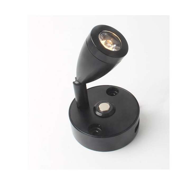 Rotating Reading Light Warm White Car Rotating Wall Light Touch Dimming RV Light Charging Port Boat