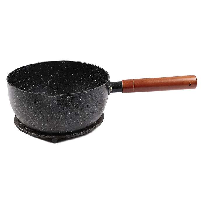Round Cast Iron Trivet Iron Heat-Insulation Trivet Non-Slip Potholders Vintage Pattern for Kitchen D