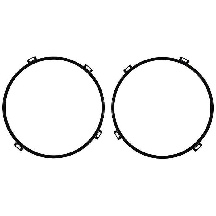 Round Headlight Mounting Bracket Ring for JK 2007-2018(Pack of 2)