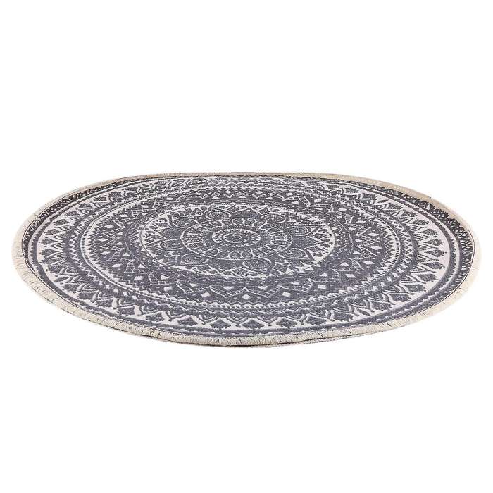 Round Rugs Bedroom Rugs Bohemian Mandala Circle Rugs Suitable for Family Living Room Coffee Round Ru