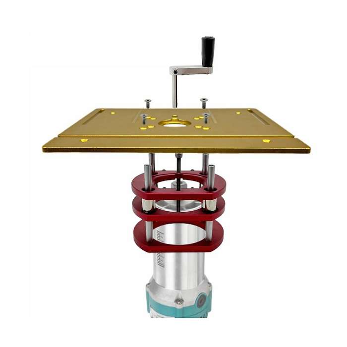 Router Lift 65mmdiam Motors Router Lift Table Base Alum Woodworking Router Table Insert Plate Board(