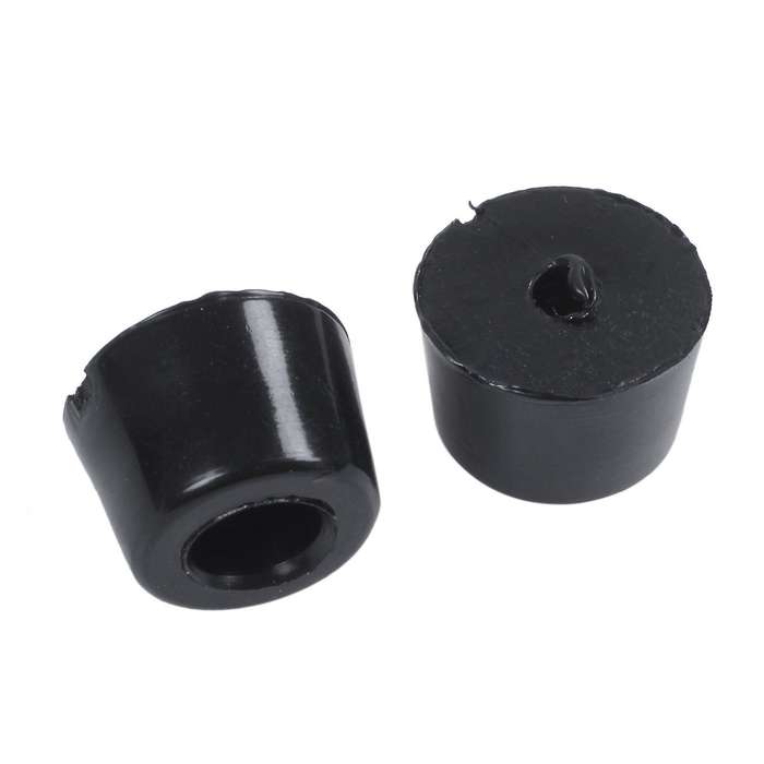 Rubber Anti Vibration Isolator Absorber Foot Pad 20Pcs Black